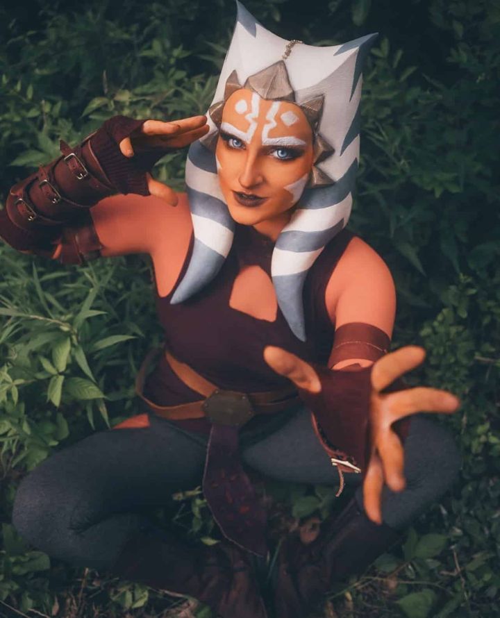 Cosplayer @tinkeringpixie as Ahsoka Tano