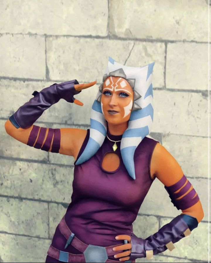 Cosplayer @chan_chan_cos as Ahsoka Tano