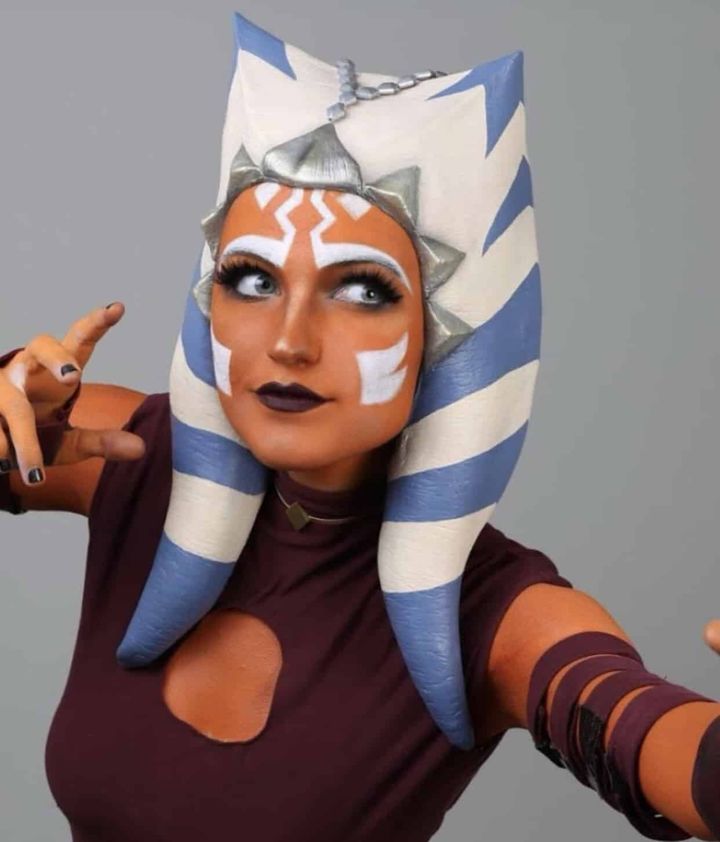 Cosplayer @nonbinate as Clone Wars Ahsoka Tano