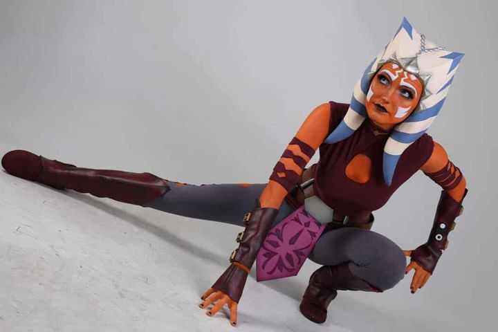 Cosplayer @nonbinate as Ahsoka Tano