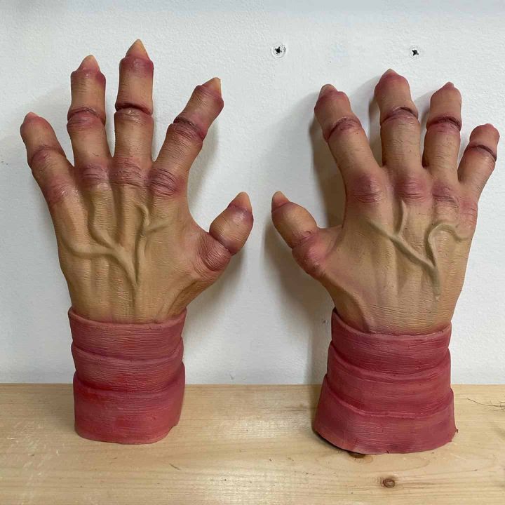 Painted Bith monster hands